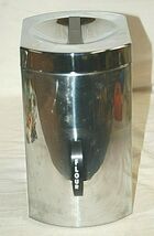 Kromex Metal Flour Canister Kitchen Ware Container Vintage MCM USA - $29.69