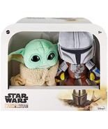 Disney&#39;s Star Wars The Mandalorian &amp; Baby Yoda The Child Plush Combo Pack - $1,112.58 MXN