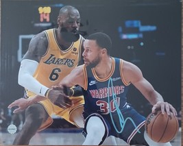 Stephen Curry Golden State Warriors Signed Autographed 8x10 Photo NBA COA - $149.00