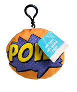 Greenbrier Keychain Plush Charm POW Super Heroes 4 Inch - $14.73