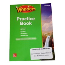 Wonders Practice Book Grade 4 Reading Grammar Phonics Spelling Vocabulary Handwr - £59.80 GBP