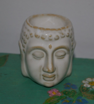 Ceramic Buddha Head Incense Burner - £23.66 GBP