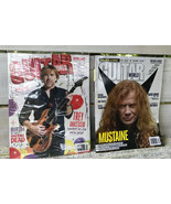 2 Guitar World Magazines David Bowie Trey Anastasia John Lennon Jan &amp; Ap... - $24.11 CAD