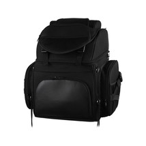 Vance Leather Deluxe Touring Bag Available in Black, Black/Gray, and Bla... - $122.76