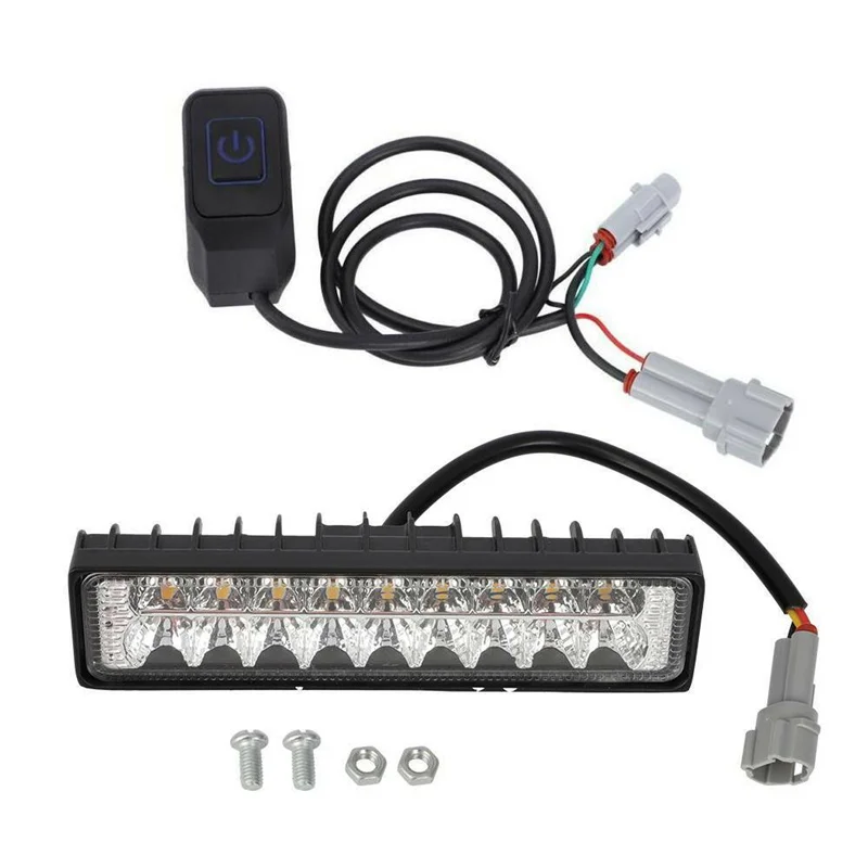 LED Headlight Light Bar &amp; Switch Kit  Sur Ron Surron Light  X Segway X260 - £278.10 GBP