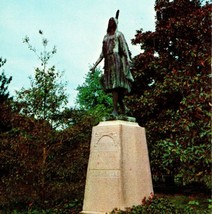 Jamestown Virginia VA Pocahontas Statue UNP Unused Chrome Postcard T18 - £2.28 GBP