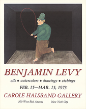 Benjamin Levy Carole Hasband Gallery, 1973 - £99.52 GBP