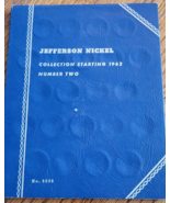 Whitman Jefferson Nickel Folder No. 9039 ~ Collection Starting 1962 Numb... - £7.20 GBP