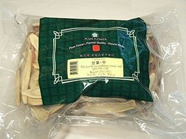 Licorice Root, medium slices / Gan Cao / Glycyrrhiza Uralensis - Bulk Herb 1.1lb - $32.66