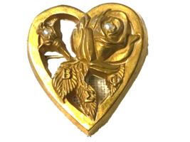 Sorority Pin Beta Epsilon Omega Gold Filled Pin Pendant  Fraternal Jewel... - £23.94 GBP