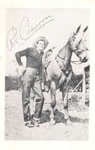 Robert Cameron Printed Signed Cowboy Hollywood Old Postcard - £6.38 GBP