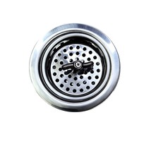 Proflo PF1433BRSS Standard 3&quot; Brass, Rubber, Stainless &amp; Zinc Basket Str... - $19.90
