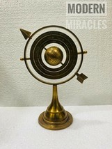 Sphère armillaire en laiton de 12&quot; avec décor de globe d&#39;astrolabe maritime... - £32.66 GBP