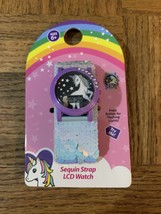 Kids Digital LCD Unicorn Sequin Watch - £31.55 GBP