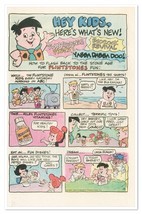 Flintstones Vitamins &amp; Merch Hanna-Barbera Vintage 1987 Full-Page Comic Book Ad - £7.62 GBP
