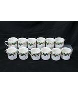 Target Home Christmas Charm Holly Berry Cups Lot of 12 Xmas - $32.33