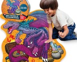Giant Shaped Puzzles For Kids Ages 4-6 - 2X3 Feet 48 Piece Puzzles For T... - £36.37 GBP
