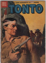 Dick Giordano Collection Personal Copy Lone Ranger&#39;s Companion Tonto #25 1957 - £27.62 GBP