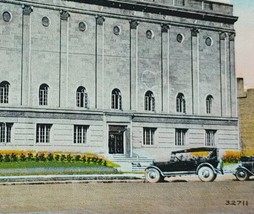 c1920 Masonic Temple Hamilton OH Ohio Vintage Postcard Cars Street View - £13.85 GBP