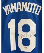 Yoshinobu Yamamoto  autographed Jersey with COA - $499.99