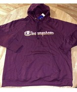 3X Champion® Powerblend Classic Graphic Hoodie BNWTS $55.00 Dark Berry - $427.30 MXN