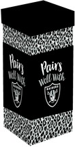 Raiders Las Vegas Oakland NFL Wine Glass 17 oz Pairs Well With  Gift Boxed - £31.14 GBP