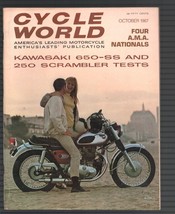 Cycle World-10/1967-Kawasaki 650-SS and 250 Scrambler Tests - £30.45 GBP