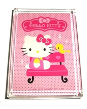 Pink Hello Kitty Acrylic Executive Display Piece or Desk Top Paperweight - £10.50 GBP