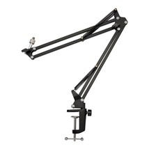 Knox Gear Microphone Suspension Heavy Boom Scissor Arm Black - £36.97 GBP