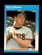 1987 Fleer Update #U-129 Matt Williams Nmmt (Rc) Giants - £5.01 GBP