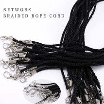 1.8mm Adjustable Braided Rope, High-Quality Nylon cord, 10pcs - £3.50 GBP+