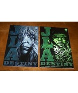 Vintage 2002 JLA JUSTICE LEAGUE AMERICA DESTINY COMIC BOOK LOT #2 and  #4 - $20.37 CAD
