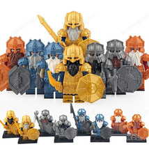 8Pcs Lord Of The Rings The Hobbit Erebor Dwarf Warrior Royal Guard Minifigures N - £31.11 GBP