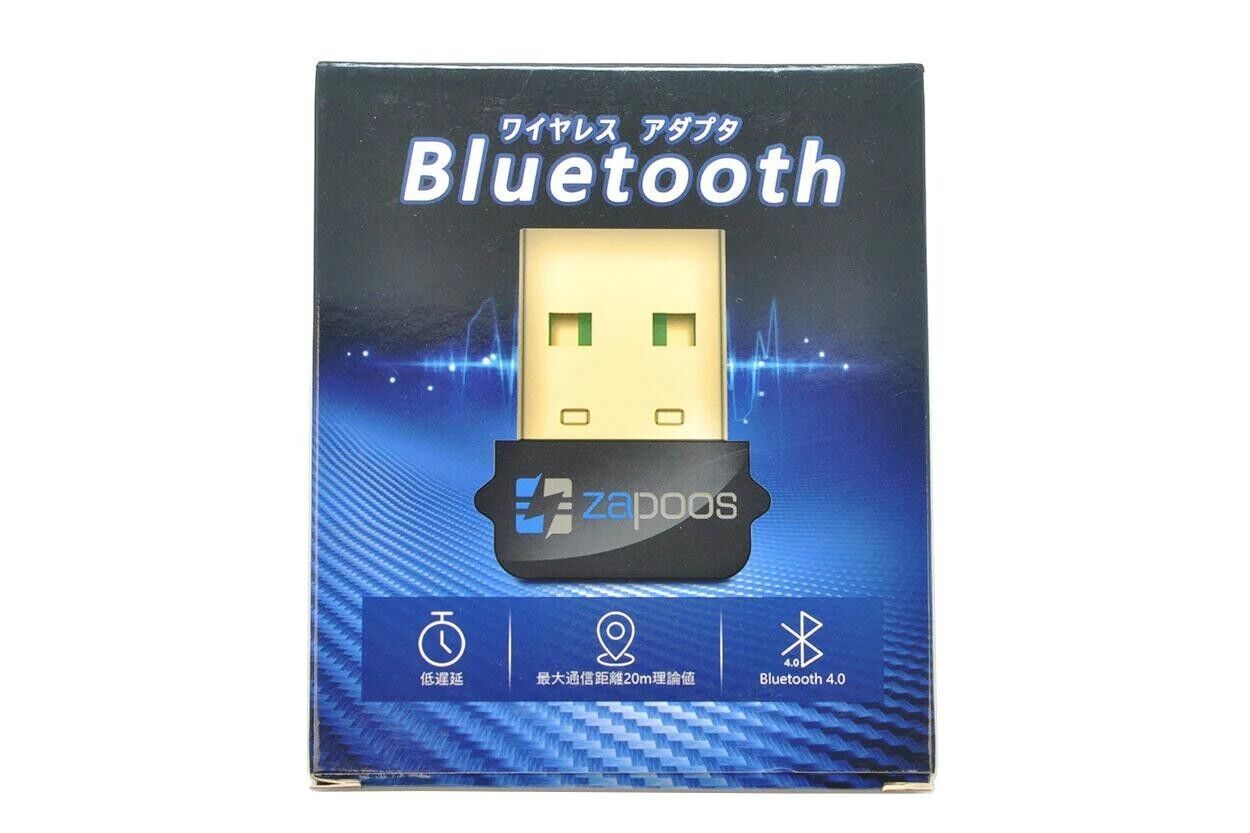 Zapoos Bluetooth BT 4.0 Mini USB Dongle Adapter Receiver CSR8510 A10U Wi... - $2.96