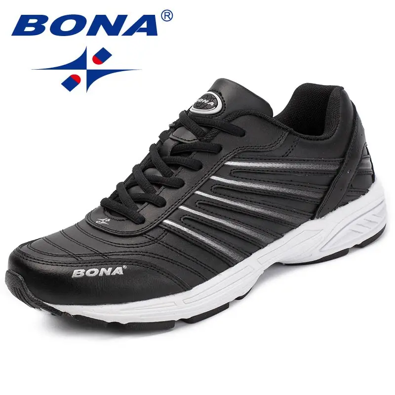 BONA New Clics Style Men Casual Shoes Outdoor Fashion   Up Men Flats Split Leath - £155.75 GBP