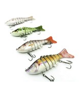 Fishing Lures Jointed Swimbait Life Like Swimming Bass,Trout, AI 6 Segme... - $336.77 MXN