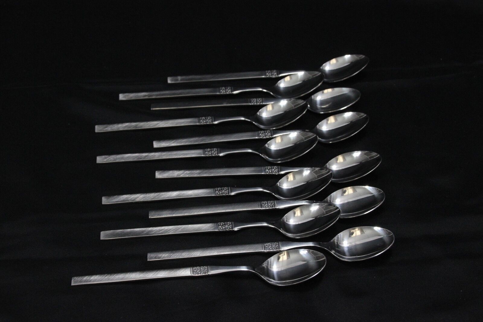 Primary image for Northland Danish Fling Iced Tea Spoons 7.5" Set of 12