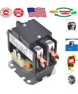 Durable 2 Pole 40A 240V Coil Contact for HVAC - Easy Installation &amp; Adap... - $420.73 MXN