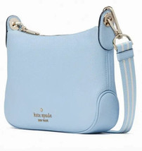 Kate Spade Rosie Crossbody Celeste Blue Leather WKR00630 NWT $349 Retail FS - £104.47 GBP