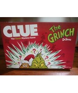 Dr Seuss The Grinch Who Stole Christmas Classic Clue Mystery Game (Open ... - £19.41 GBP