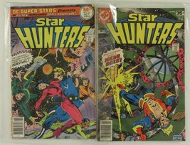 Vintage 2PC Bronze Age Space DC Comic Books STAR HUNTERS Issues 4 &amp; 16 - £7.85 GBP