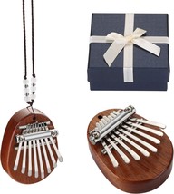 Mini Kalimba 2 Packs With Case, Fixm 8 Keys Finger Thumb Piano Great Gifts For - £33.01 GBP