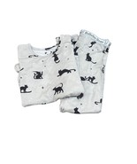 Bellabu Bear Black Cat Graphic Pajamas 2 piece L/S Size 3T - €20,39 EUR
