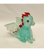 Cupid Dragon sparkly mint green figure Target Mystical Valentine&#39;s Anima... - $93.00 MXN