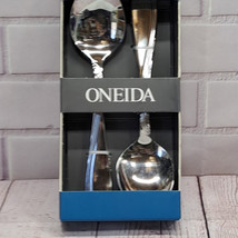 ONEIDA Cresta 8pc Dinner Spoons Stainless Oval Place Spoon Glossy Flatwa... - £14.49 GBP
