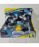  Imaginext DC Super Friends Bat-Tech Batcycle Push-Along Vehicle &amp; Batma... - £21.77 GBP