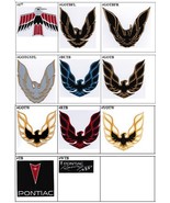 Pontiac Firebird Trans Am Automobile Car Racing Badge Iron On Embroidere... - $9.99