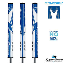 Superstroke Zenergy Tour 1.0 Golf Putter Grip, White / Blue or White /Black. - £32.00 GBP