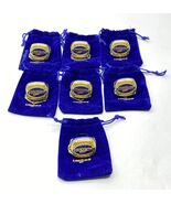 Lot of 7 USSSA Regional Champion Rings 2024 Points Race Gold Tone w/ Bags - €102,81 EUR