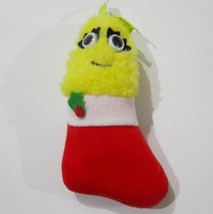 Del Monte Banana Plush In Christmas Stocking Ornament Googly Eyes Vintag... - $14.83